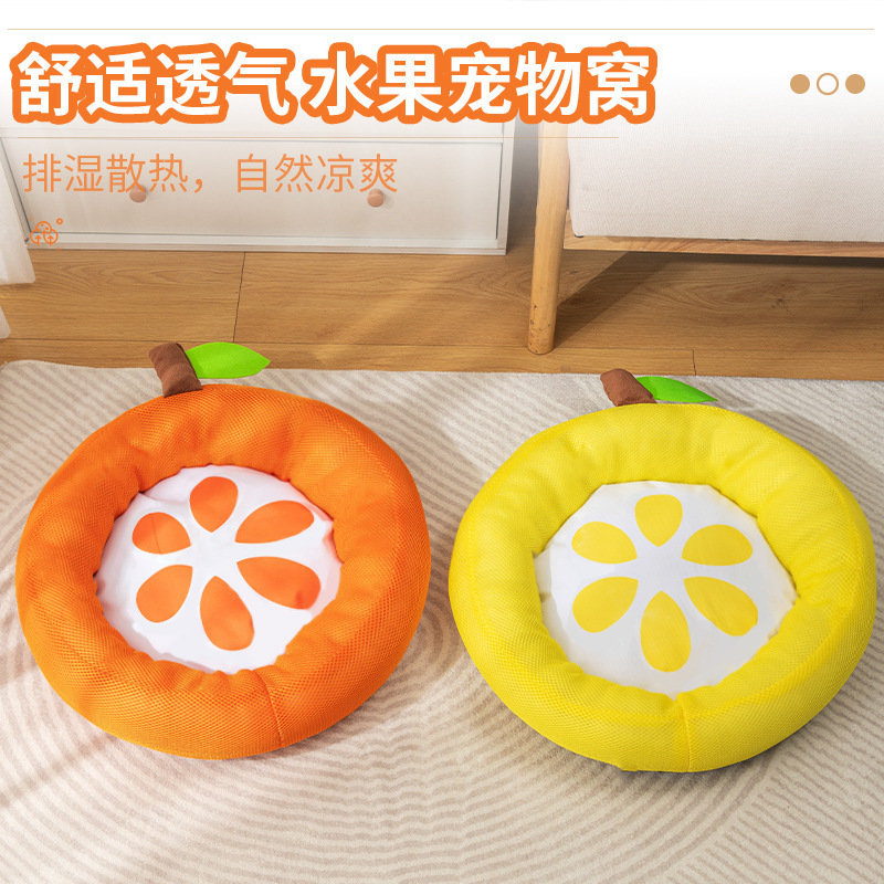 Colada para mascotas Colada para perros Almohadilla de hielo de seda de hielo de verano Four Seasons Universal Gran nido para gatos transpirable Estera para gatos Estera para mascotas Productos para mascotas