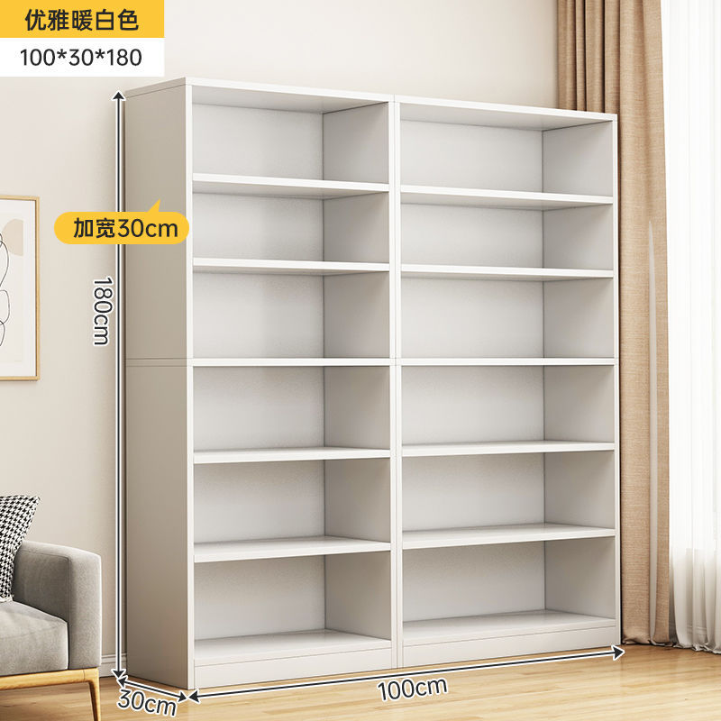 [큰 공간 사용-두 배 내각] 100cm 따뜻한 흰색
