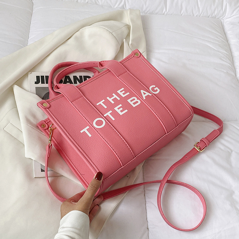 工場卸売 新品在庫あり トートバッグ ロゴ印刷可能 トレンド感溢れる万能ファッション クロスボーダー レディース PU ショルダーバッグ