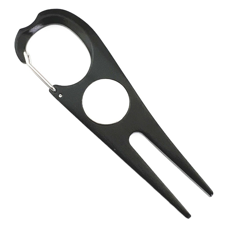 Manufacturer Supplies All-Aluminum Golf Green Fork, Turf Repair Tools, Golf Creative Supplies, Laser Logo