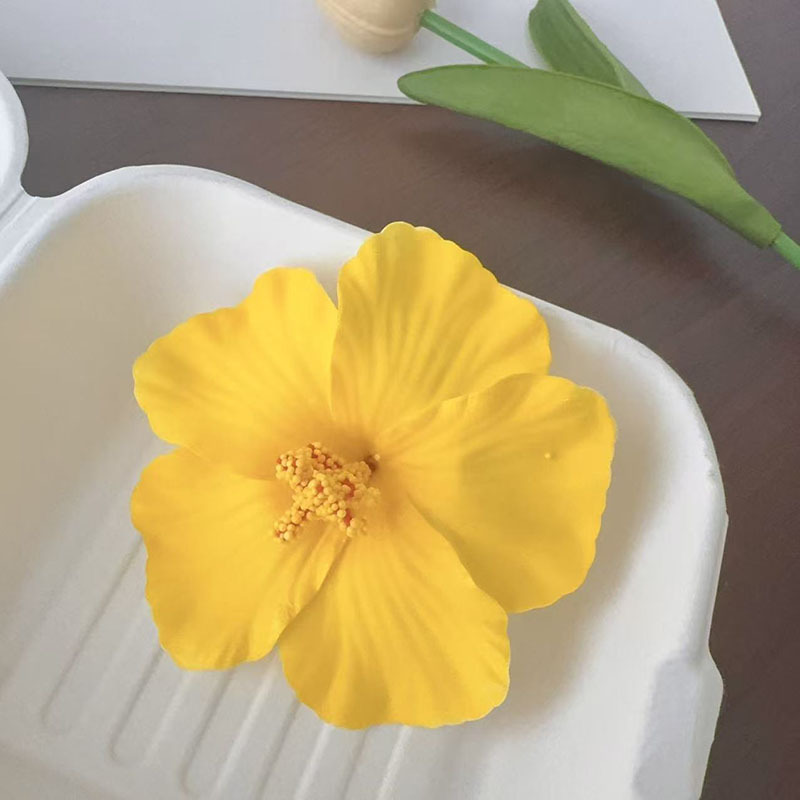 노란 모네 꽃