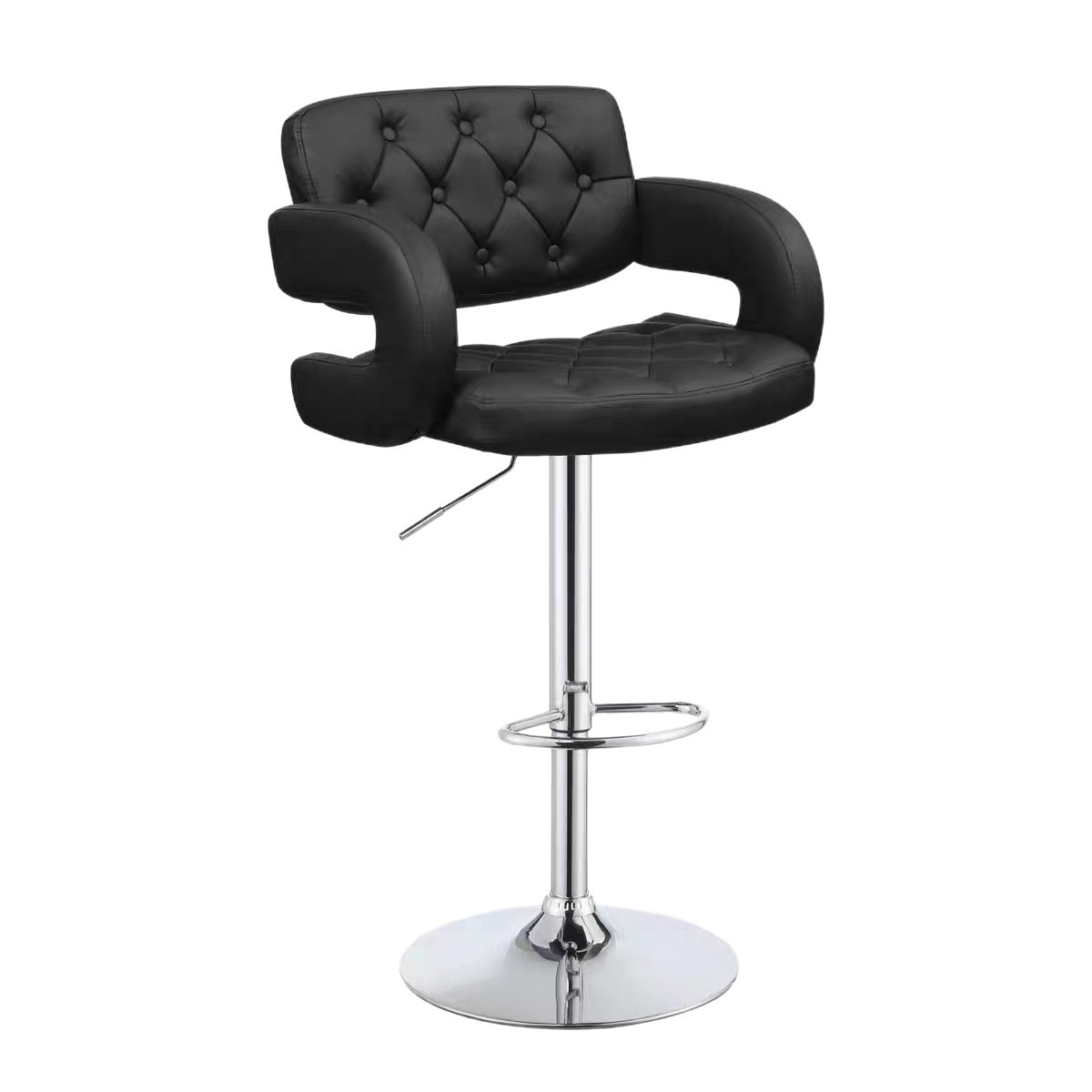 Personalizado simple silla de recepción taburete de bar silla elevadora personalidad silla giratoria silla de bar silla alta europea caja registradora image 6
