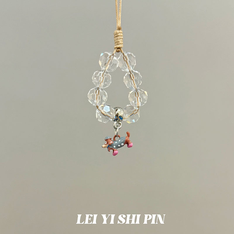 [Mel Peach Oolong] nuevo diseño de cuentas dulces nicho hermosa cadena de teléfonos móviles de cuentas de alta gama cadena de teléfonos móviles