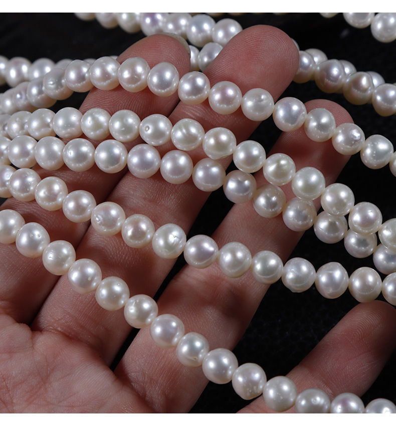 Mode Geometrisch Natürliche Süßwasser Perlen Perlen Halskette 1 Stück display picture 3