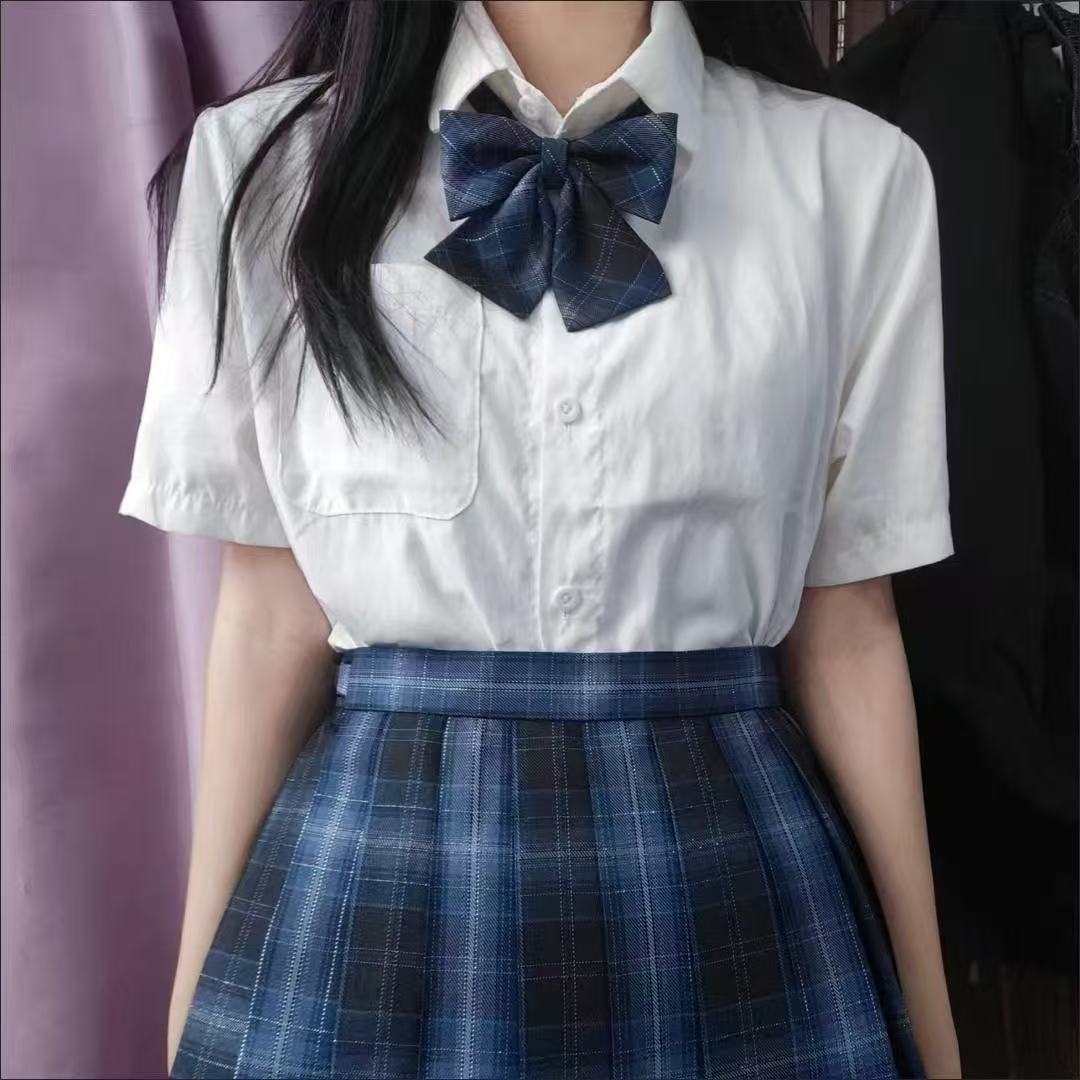 jk格子半身裙女夏季辣妹风百褶裙时尚显瘦气质通勤高腰A字学院风