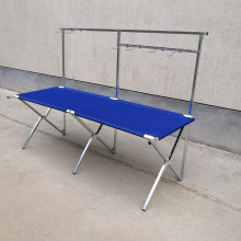 夜市摆摊展示架地摊货架用的加厚多功能便携式折叠布桌摆地摊架子