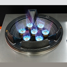 饭店猛火炉商用猛火灶煤气双灶节能低压炒炉液化气台式天燃气双炉