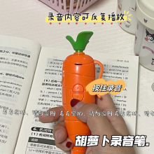 可爱录音笔网红圆珠笔文具学生小巧录音器亚马逊厂家直销跨境包邮