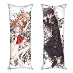 Sword Art Online刀劍神域 亞絲娜等身抱枕150X50CM桃皮絨抱枕套