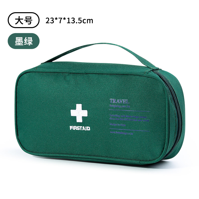 Bolsa portátil para guardar medicamentos, botiquín de primeros auxilios, caja de medicamentos, kit de salud escolar para prevención de epidemias, almacenamiento de viaje