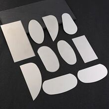 10PCS Pottery Clay Steel Scraper for Polymer Clay Scraper Po