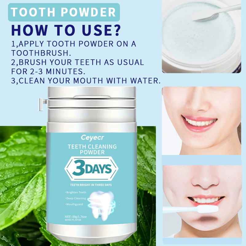 v34pap5 3-дневный порошок для отбеливания зубов, удаления пятен, порошок для полости рта, отбеливающий порошок для зубов, эксклюзивная поставка для трансграничной торговли
