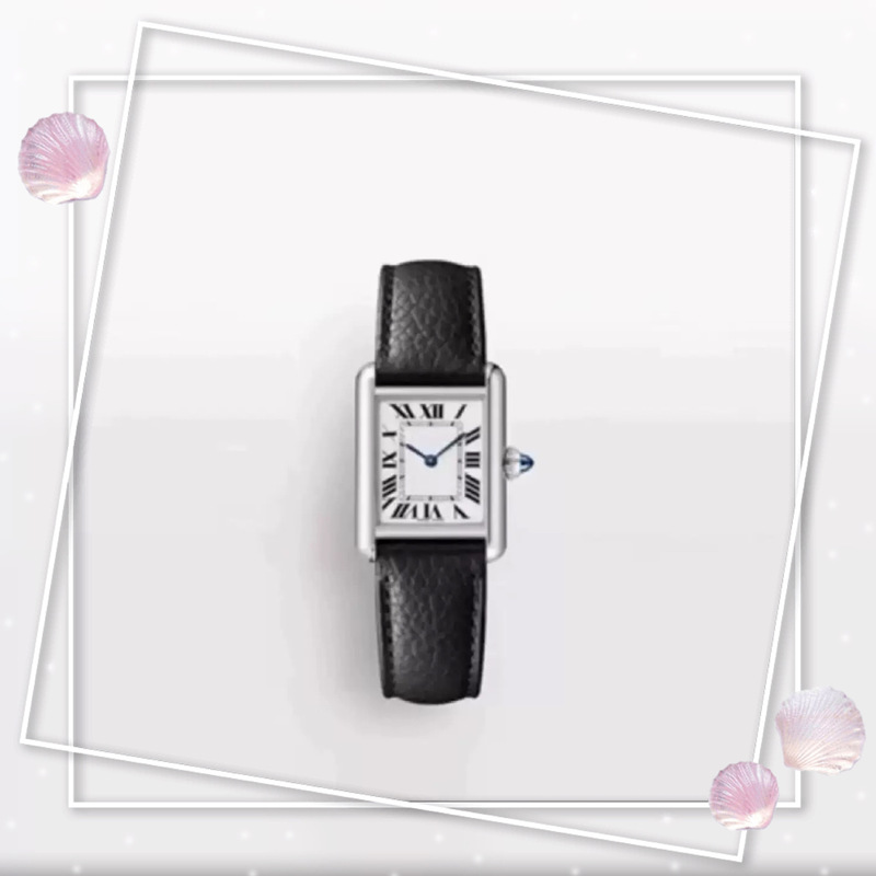 F1 Factory Af Factory Tank Square Men's and Women's Mechanical Couple's Watch Women's Santos Quartz Watch Must Women's Watch