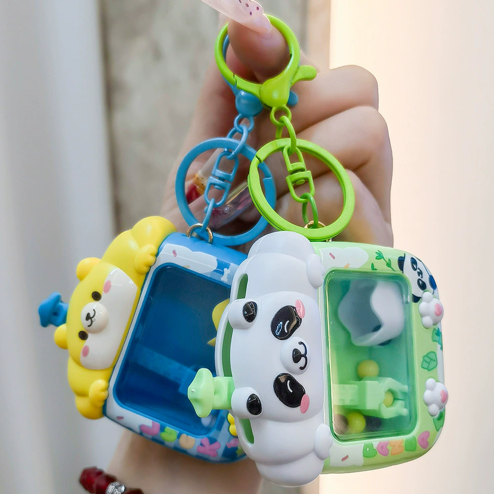 Мультяшная ключница, игровой слот, сложная игрушка, аксессуар для рюкзака, новая коллекция, с маленькими медведями