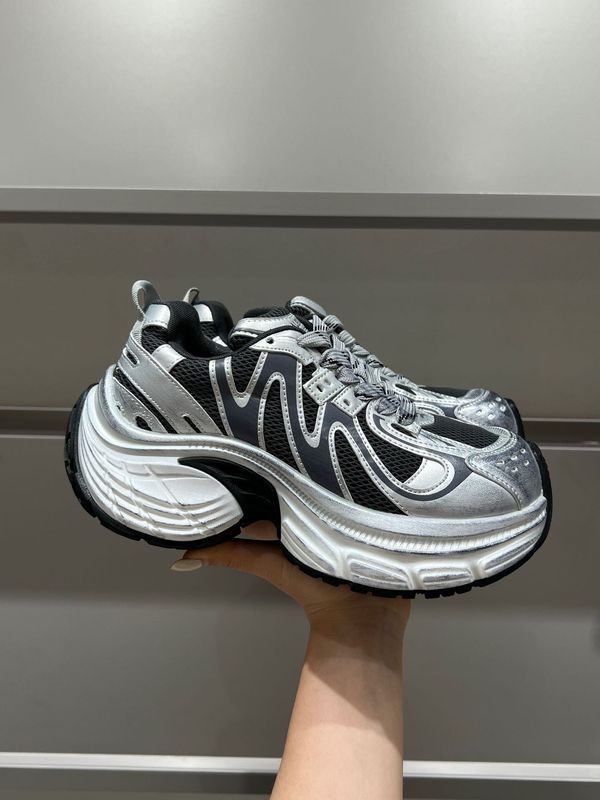 小个子6cm厚底增高巴黎老爹鞋女2025秋季新款炸街百搭运动休闲鞋|undefined