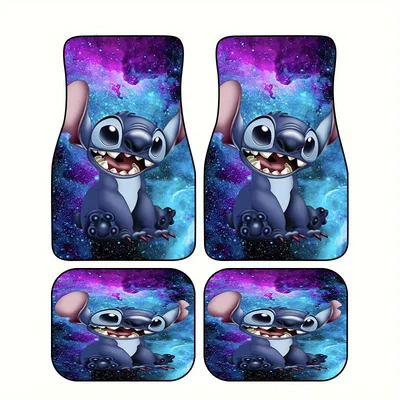 Printed Car Floor Mats, Stain-Resistant, Water-Absorbent – Universal Foot Pad