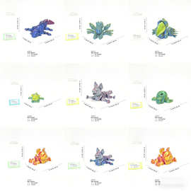 3D打印玩具龙工艺品摆件礼物创意手办动物关节可动模型儿童玩具厂