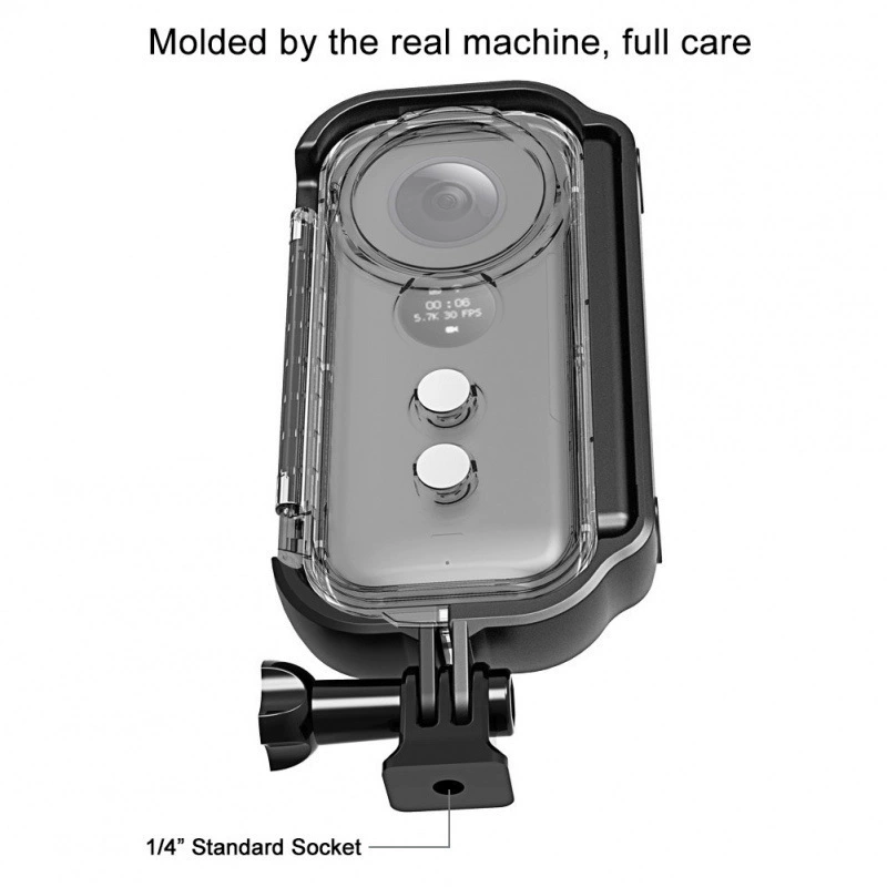 8PULUZ Fat Bull is suitable for Insta360 ONE X Panoramic Camera Sealed Diving Case 30 meters waterproof protection