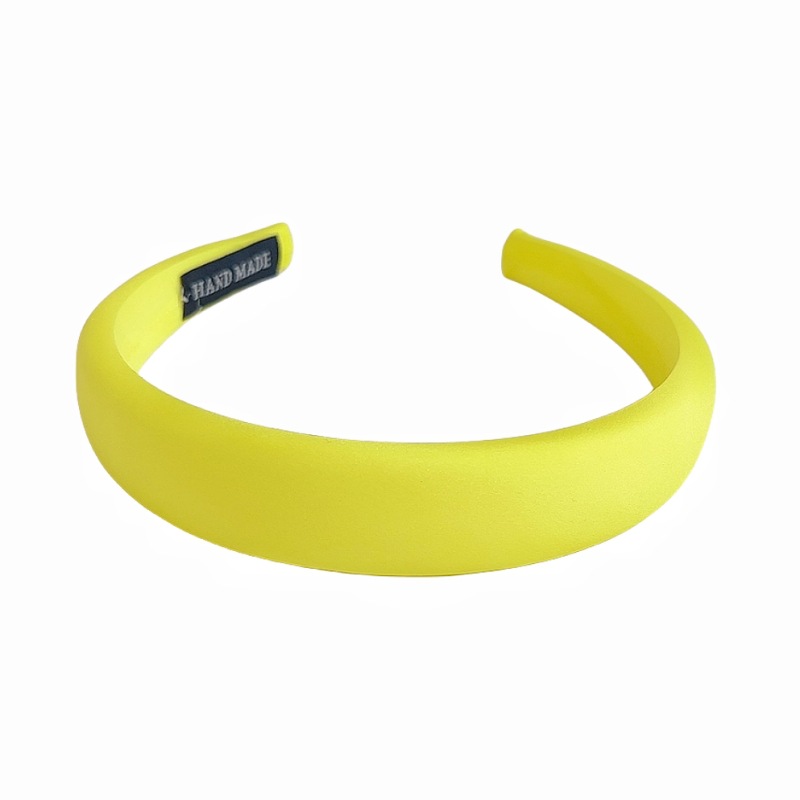 Diadema de color caramelo elegante belleza alta cráneo superior diadema no apretado pelo chica lavado de cara banda de pelo macaron color accesorios para el cabello