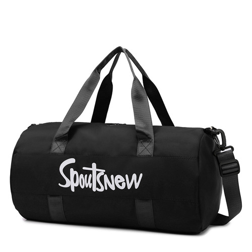 Men's and Women's Separate Wet and Dry Fitness Bag, Short Trip and Swimming Bag, Independent Shoe Compartment, Basketball Training Bag, Small Handbag