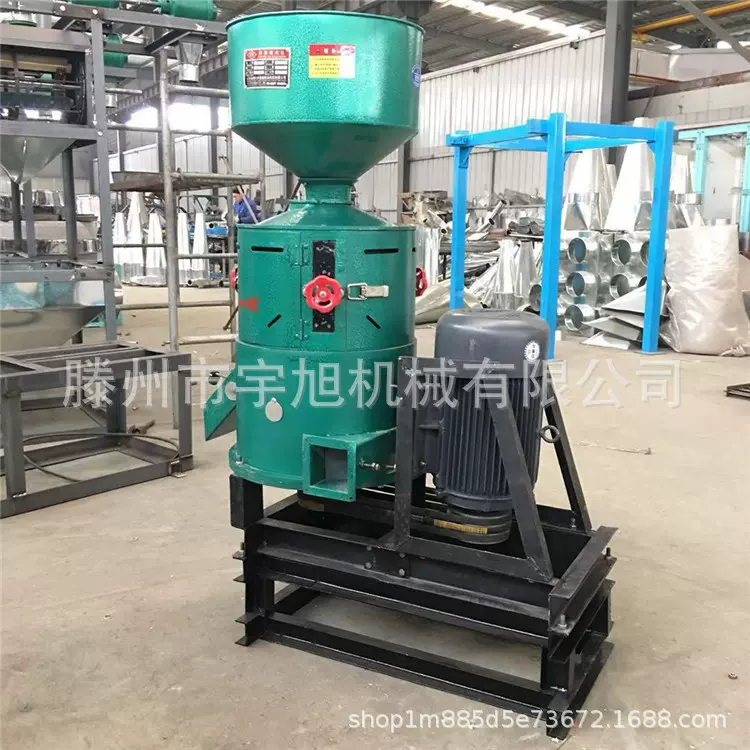 小型砂辊磨米机 大米加工设备 水稻脱壳去皮碾米机