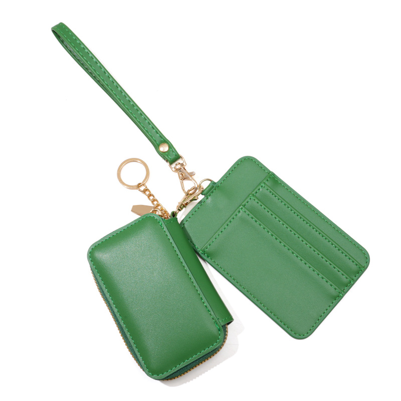 両用モデル!キーバッグ カードホルダーセット INSスタイル 韓国 シンプル レディース ウォレット カードホルダー 在庫あり PURSE|undefined