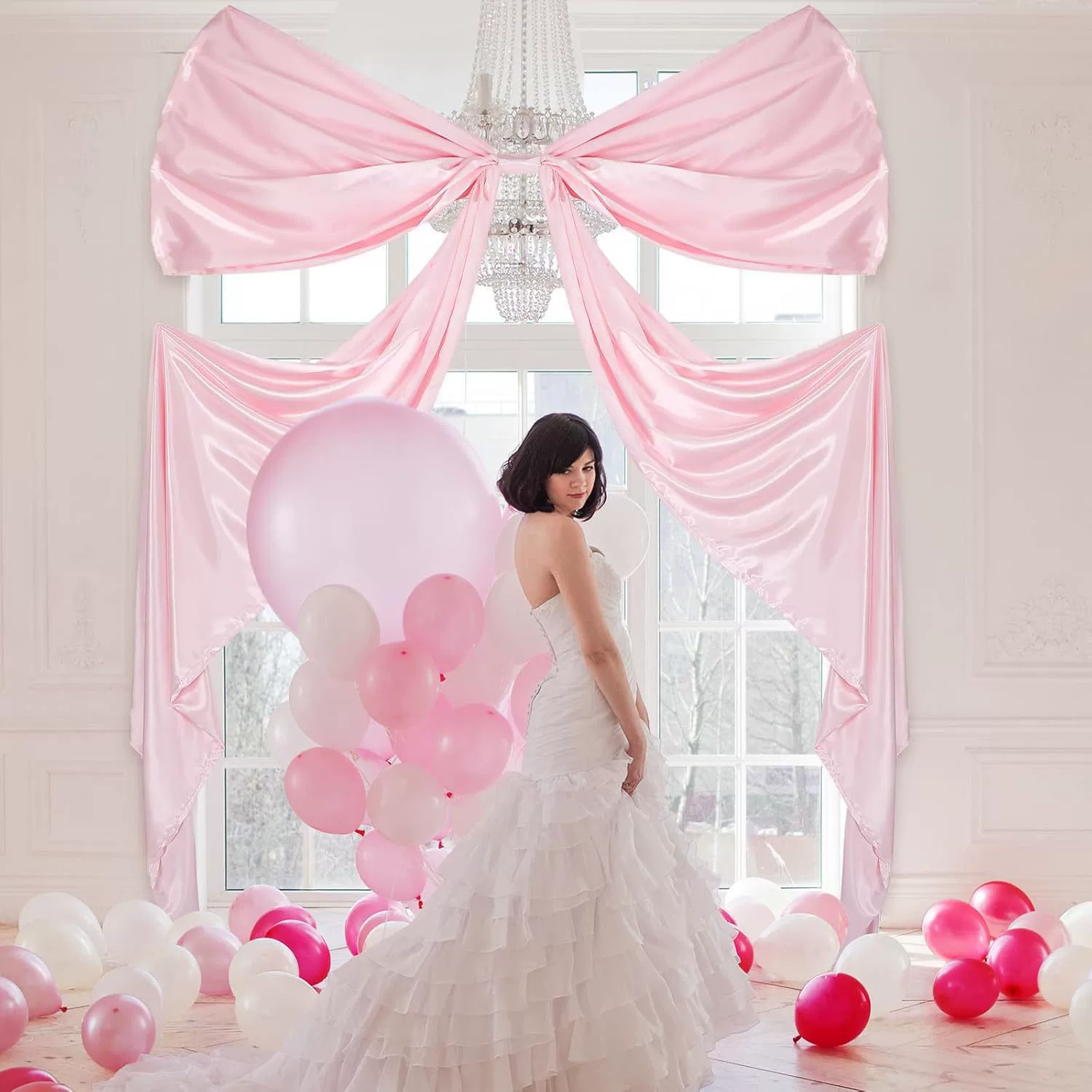 Трансграничный гигантский трехмерный лук для фотографирования реквизит на день рождения