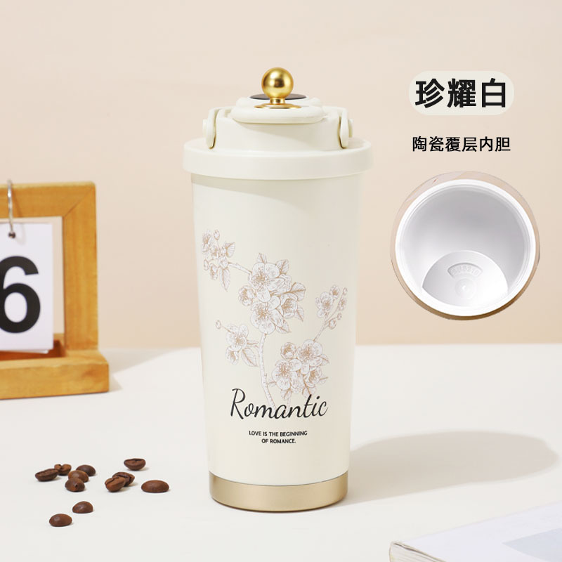Zhenyao White Ceramic Covered Temperature Display Model