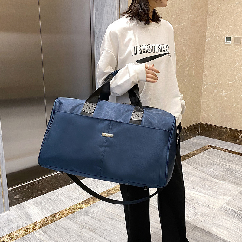 短距離手提げ旅行カバン大容量折りたたみ式荷物カバンシンプルワンショルダー斜めがけバッグ軽やかカジュアル荷物カバン|undefined
