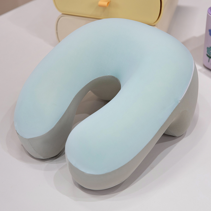 Almohada de Siesta de Seda de Hielo de Peluche para Oficina y Estudiantes image 15