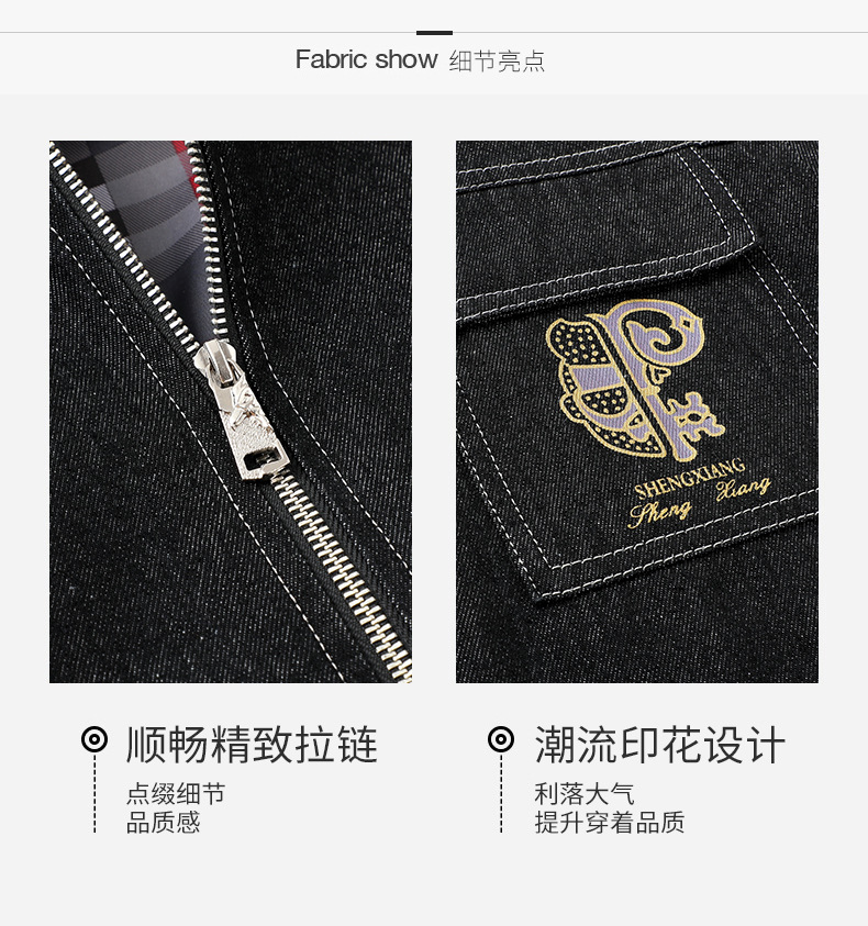 A9871 1390K ÁO KHOÁC NAM JIATDSA MÙA XUÂN THU ĐÔNG PHONG CÁCH TRẺ TRUNG KÍN CỔ THỜI TRANG NAM JEAN BÒ G04 SẢN PHẨM MỚI