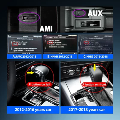 C7 S6 S7 4G 2012-2018 – DVD Navigation