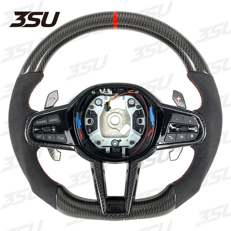Suitable for Bmw Carbon Fiber Steering Wheel Lci Series X3 X4 X5 G20 G30 M3 M4 M5 M8