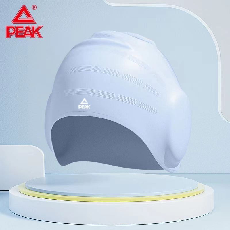 ピーク PEAK 本物の防水シリコン水泳キャップ大人と子供の水泳キャップ女性のロングヘア水泳キャップ卸売|undefined