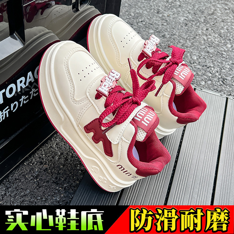 儿童板鞋女童运动鞋春秋季新款韩版小白鞋轻便百搭大童女孩跑步鞋|undefined