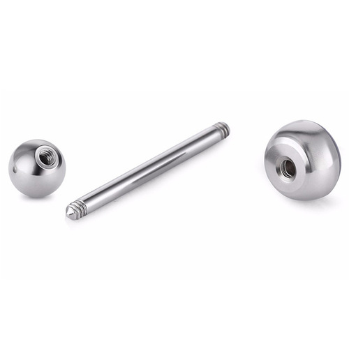 Manufacturer of body piercing jewelry, European variety of mixed colors, various mixed color patterns, stainless steel oil dripping tongue nails