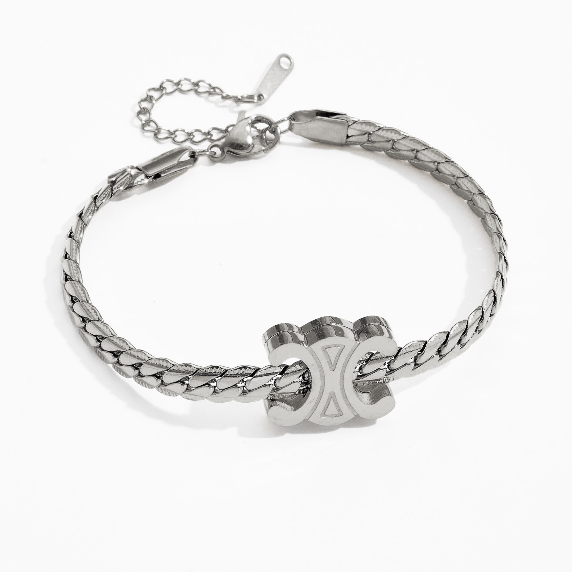 【5453】스틸 컬러 팔찌