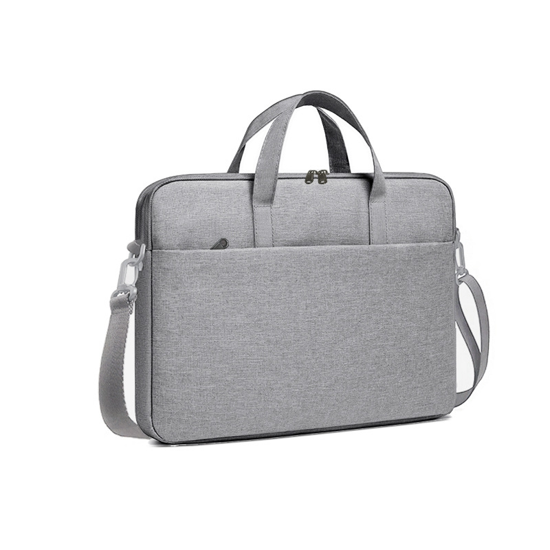 Light gray + shoulder strap