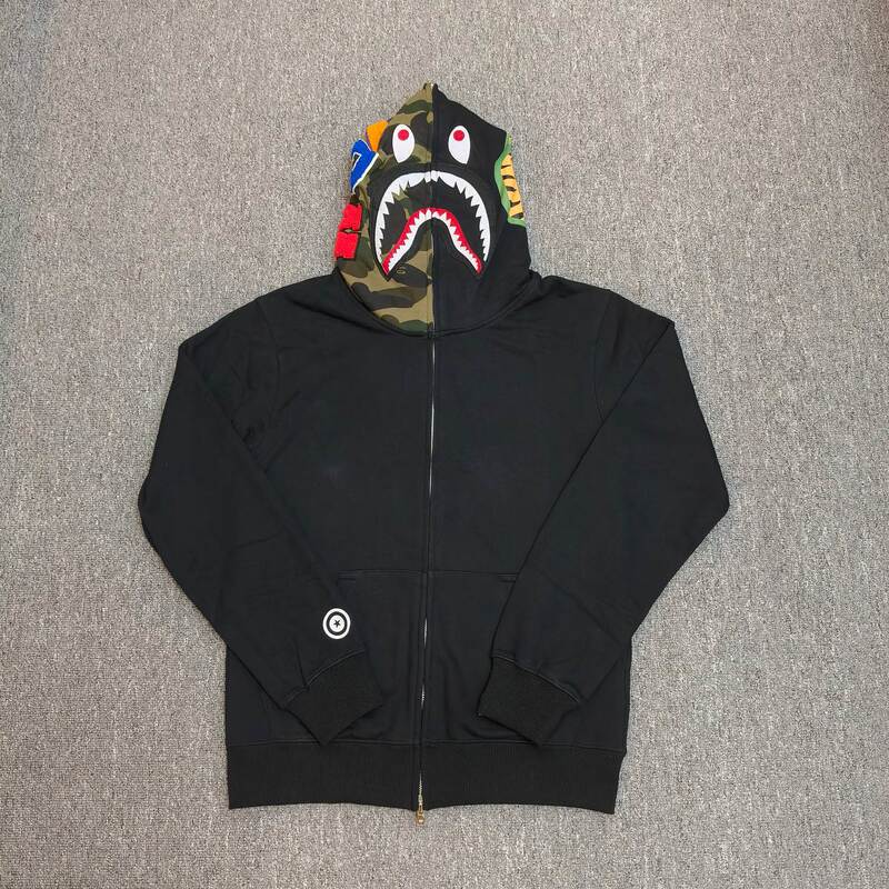 Cross-Border Wholesale Dropshipping of Ape Man Co-Branded Milo All-Over Printed Casual Pure Cotton Sweatshirts for Men and Women