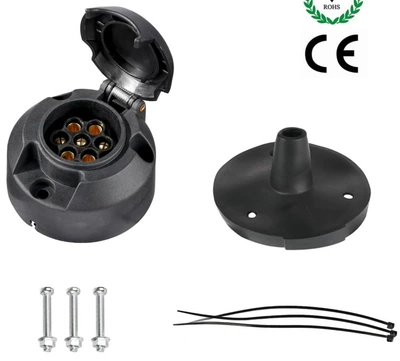 European Standard 7-Core 12V Other Car Modifications - socket-rubber-pad-screw-tie