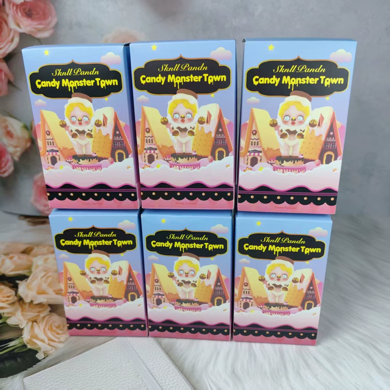 Материнская земля (Motherland) Серия Bubble Mart SKULLPANDA Candy Town Серия слепые коробки фигурки модные игрушки кукольные украшения