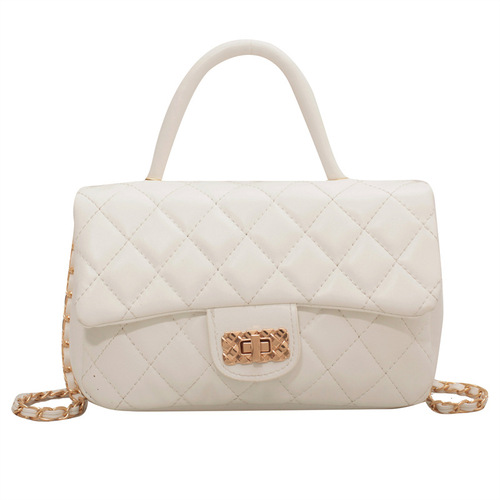 High-end bags for women  new trendy fashion small fragrant style rhombus chain women's bag versatile crossbody bag shoulder bag