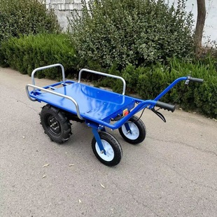 The new load can be 1200kg climbing four-wheel electric trolley four-wheel hand household farmers