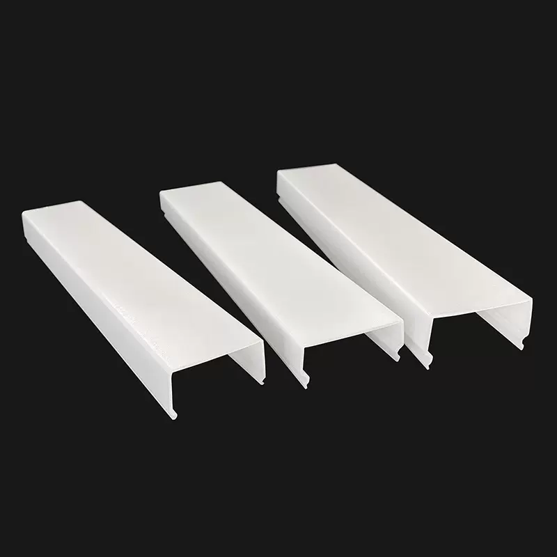 厂家直销PC灯罩 亚克力异形灯罩 挤出灯罩外壳车载氛围软灯条外壳