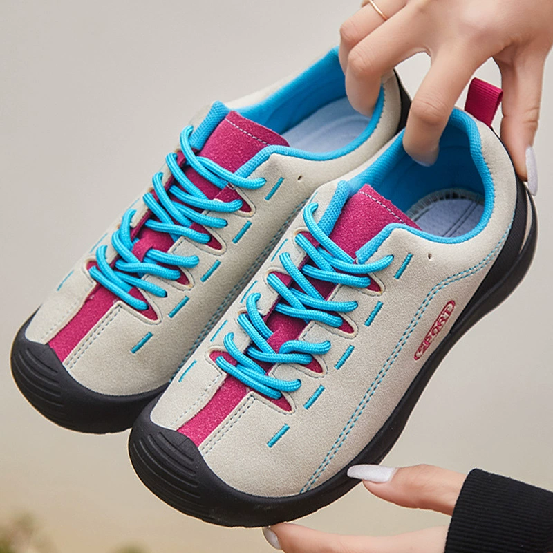 Трансграничная повседневная одиночная пара мужчин и женщин новая горная обувь для кемпинга повседневная спортивная обувь удобная и дышащая женщина