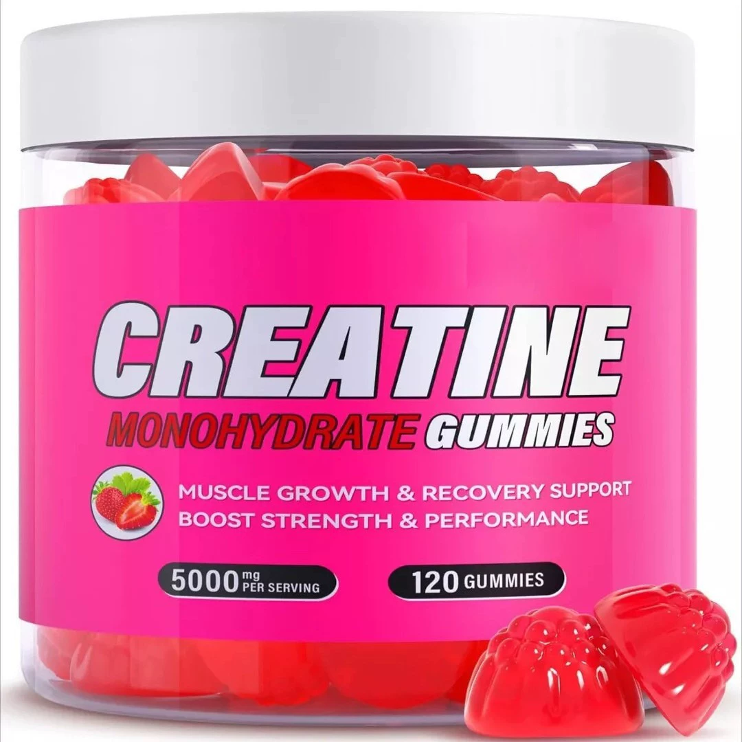 Кросс-бордерные бестселлеры Amazon: жевательные конфеты с креатином CREATINE MONOHYDRATE GUMMIES с возможностью индивидуального оформления