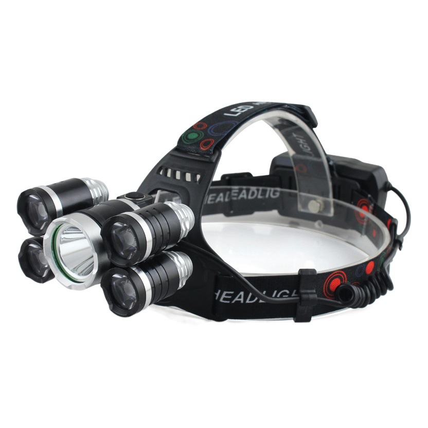 Transfronteriza 5T6 avión faro USB fuerte luz de alta potencia lámpara de iluminación al aire libre remoto giratorio telescópico zoom faro