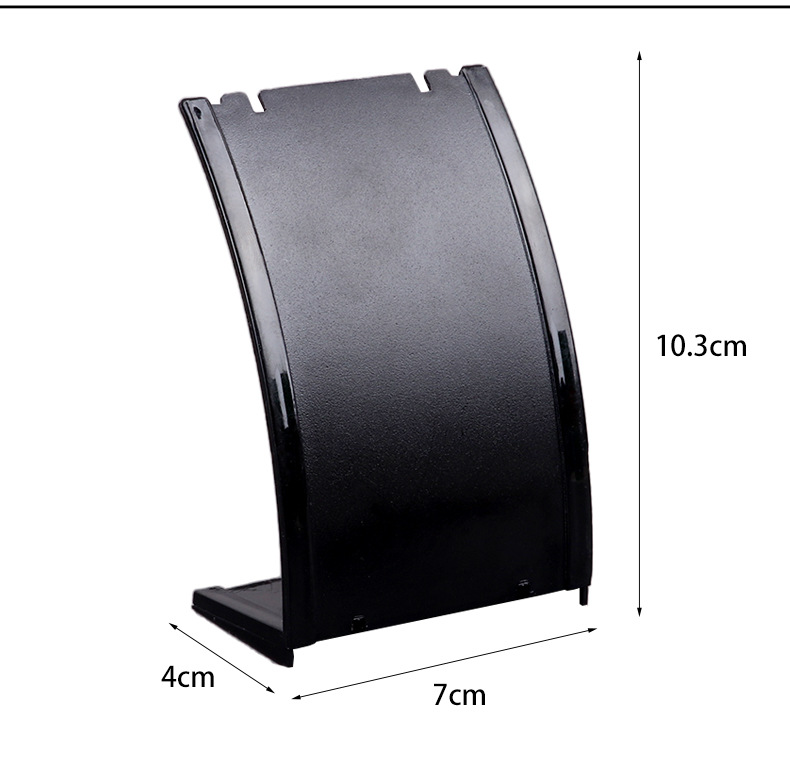 Estilo Simple Cuadrado Color Sólido Cuello El Plastico Estante De La Joyería display picture 2