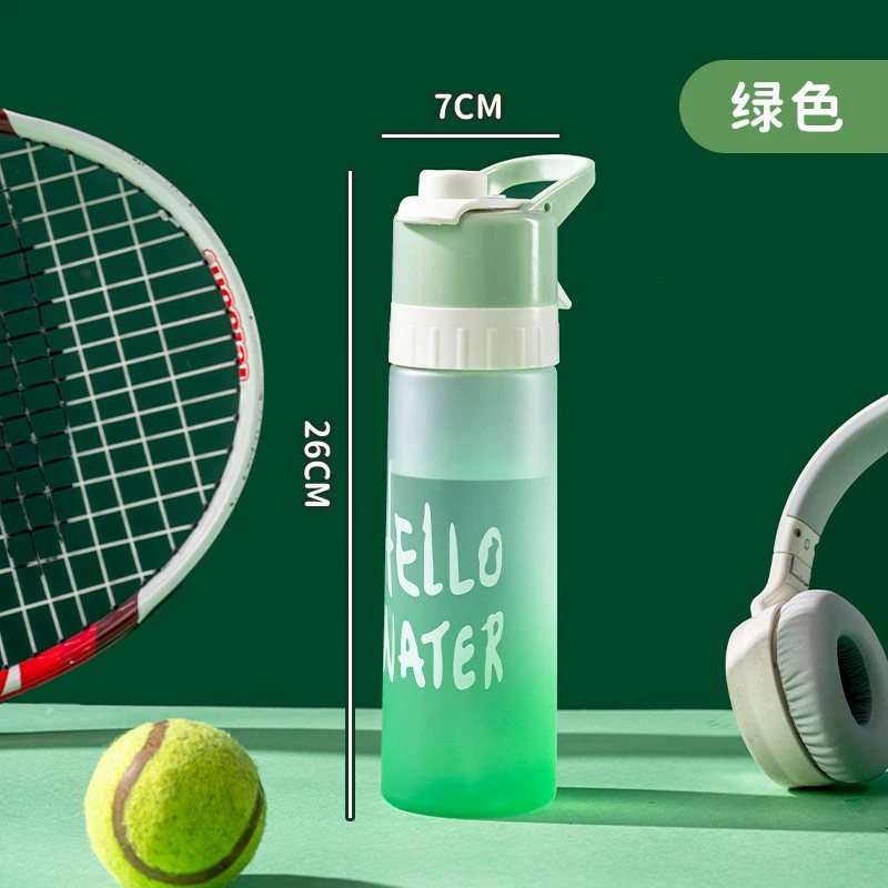 Matte spray, capacious summer plastic creative tea cup for men and women, internet celebrity, creative gift