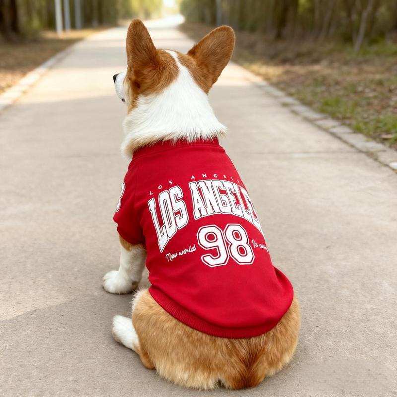 跨境宠物衣服秋冬中小型犬狗狗衣服潮流美式柯基泰迪法斗小狗卫衣|undefined